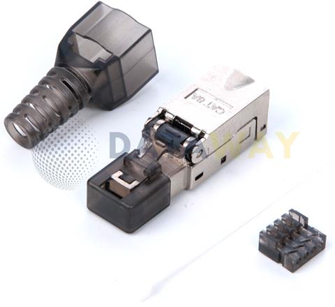 DATAWAY IDC konektor RJ45 STP, CAT6A, beznástrojový