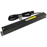 DATAWAY PDU Prepäťová ochrana 7x 230V, IEC320C14, 1U, 19", M6, 3m