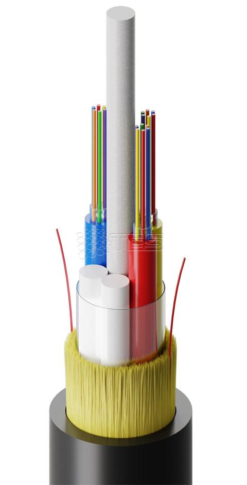 FIBRAIN AS02L, Optický ADSS kábel, 12-vlákno, 1T12F, 9,9mm, G.657A1, 2000N/1300N