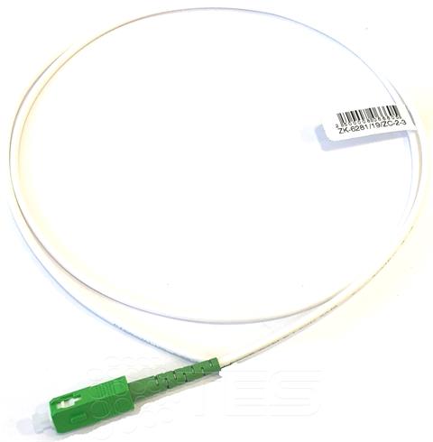 FIBRAIN DR03, Optický pigtail SC/APC, 120m, 3mm, SM, G.657A1