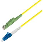 FIBRAIN Optický patchcord E2000/APC - LC/PC  2m, 1,8mm, simplex, SM, G657A1