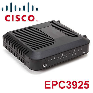 Cisco EPC3925, Kabelový modem, Euro-DOCSIS 3.0, 4x ETH, USB, Refubrished, 2 roky | TES-SLOVAKIA s.r.o.