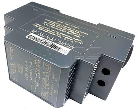 MeanWell DDR-30L-12, DC/DC menič, 12V, 2.50A, 30W, DIN