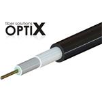 Optický kábel, 12-vlákno, LSOH, CLT, OM3, s ochranou proti hlodavcom