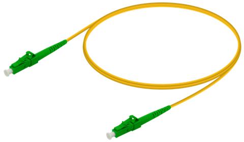 Optický patchcord LC/APC - LC/APC 2m simplex, SM, G657A2