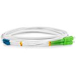 Optický patchcord SC/APC - LC/PC  40m, duplex, SM, G657A2