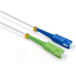 Optický patchcord SC/APC - SC/PC 2m simplex, SM, G657A2