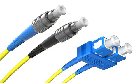 Optický patchcord ST/PC - SC/PC 2m, duplex, G.657A1