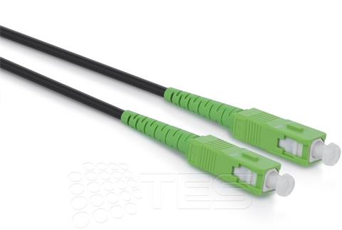 OPTIX Optický patchcord LC/PC - LC/PC 5m, 3.0mm, G.657A2, 100N, simplex, outdoor