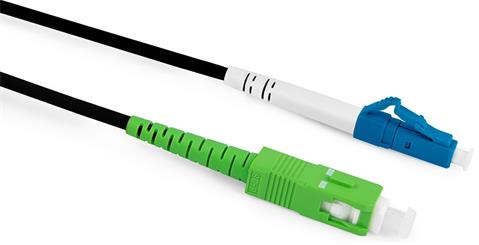 OPTIX Optický patchcord SC/APC - LC/PC 100m, 3mm, G.657A2, simplex, outdoor