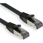 OXnet patch kábel CAT5E, FTP OUTDOOR, LDPE, 0,50m, čierny