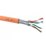 SOLARIX sieťový kábel CAT7A, SSTP, LSOH, 500m, AWG23, 0.58mm, 1200 MHz