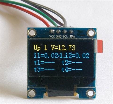 Tinycontrol OLED Blue Display Module 0.96"