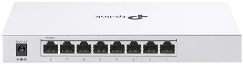 TP-LINK Festa FS308G, Switch 8x GLAN, (1x PoE-in)