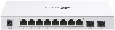 TP-LINK Festa FS310GP, PoE Switch 8x GLAN, 2x SFP (8x PoE+ 802.3at/af)