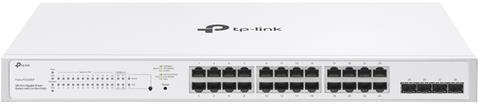 TP-LINK Festa FS328GP, PoE Switch 24x GLAN, 4x SFP (24x PoE+ 802.3at/af)