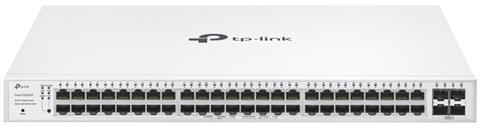 TP-LINK Festa FS352GP, PoE Switch 48x GLAN, 4x SFP (48x PoE+ 802.3at/af)