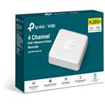 TP-LINK VIGI NVR1104H-4P, NVR, 4 kanály, 4x PoE