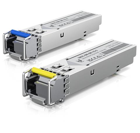 Ubiquiti UACC-OM-SM-1G-S-2 (2-PACK) SFP modul, U Fiber, WDM, SM, 1,25Gbps, 3km